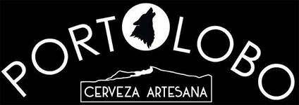 Logotipo Cerveza artesanal PortoLobo